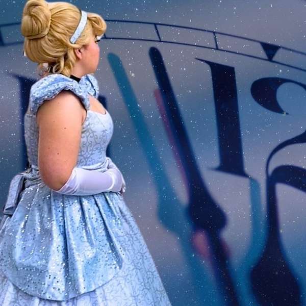 A Cinderella-inspired princess performer for hire in New York
