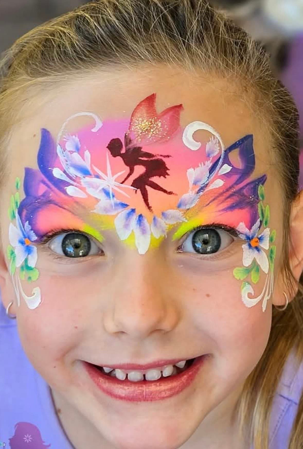 Sunbeam Face Art